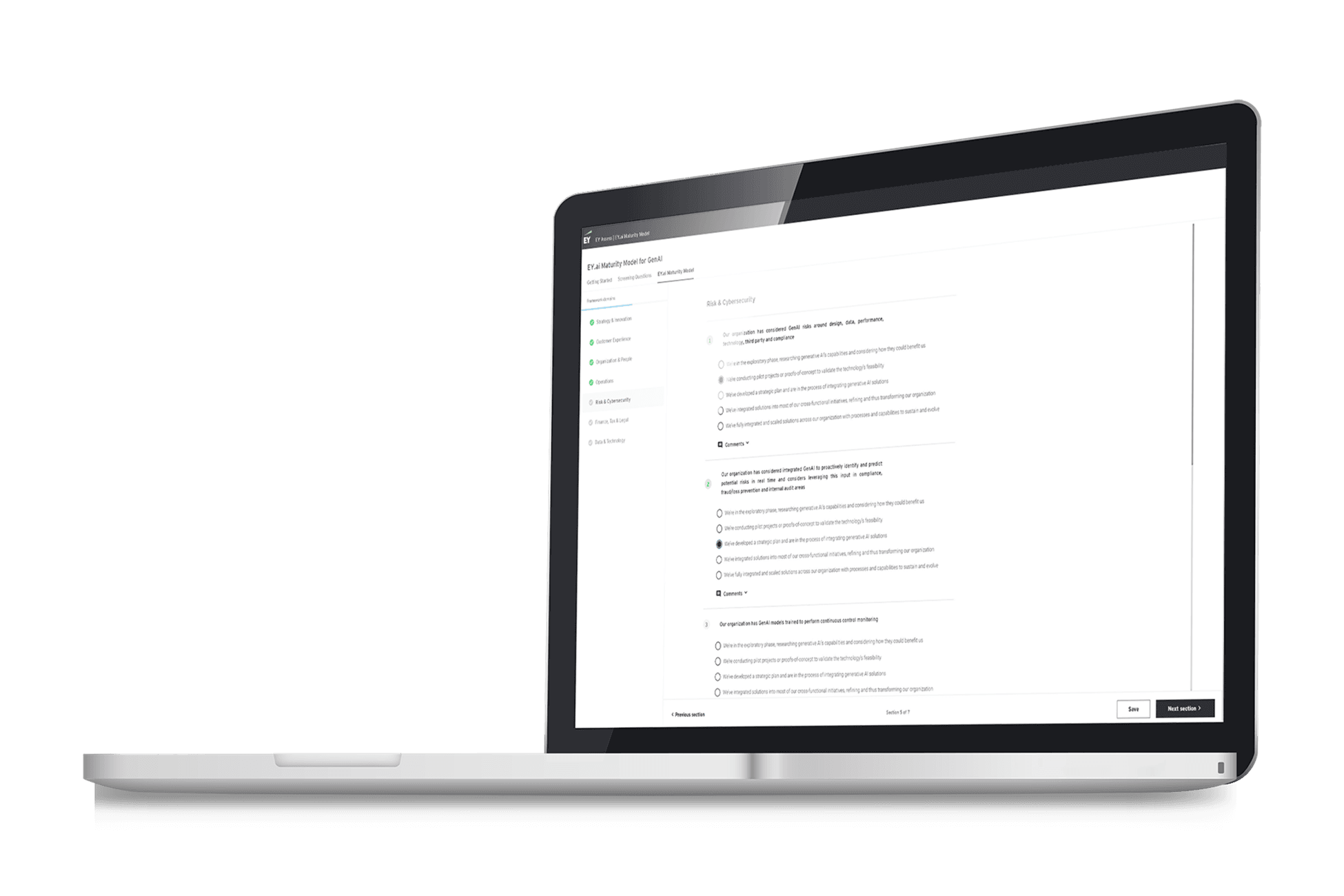 Sustainable transformation with AI and data